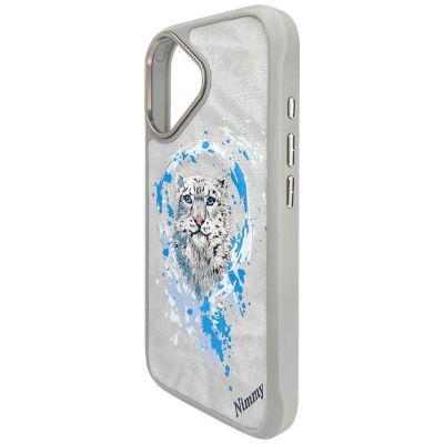 4. Nimmy Pantera MagSafe Hülle für iPhone 16 - Hellgrau