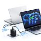 15. Baseus EnerFill FH11 GaN 140W Wandladegerät 3xUSB-C + 1xUSB-A - Schwarz