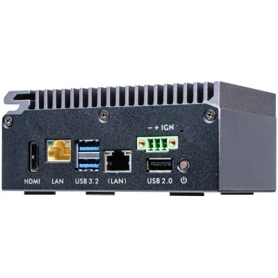 4. Shuttle Edge PC SPCEL03 PC Größe 0,46L Schwarz x6413E Intel SoC BGA 1493 1,5 GHz