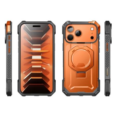 3. Supcase UB Grip Mag MagSafe Hülle für iPhone 18 Pro / 17 Pro - Orange