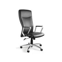 Adella C239 Bürostuhl, Naturleder, HL-4, schwarz