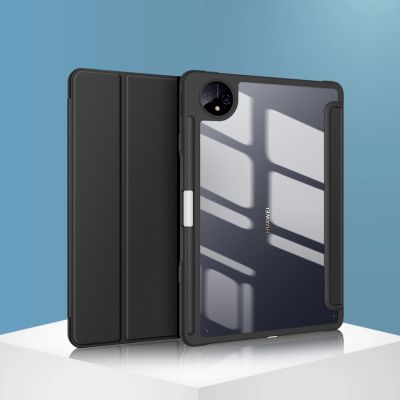 20. Dux Ducis Toby Hülle für Huawei MatePad Pro 11'' (2022) Cover mit S Pen Pen Smart Cover Ständer Schwarz