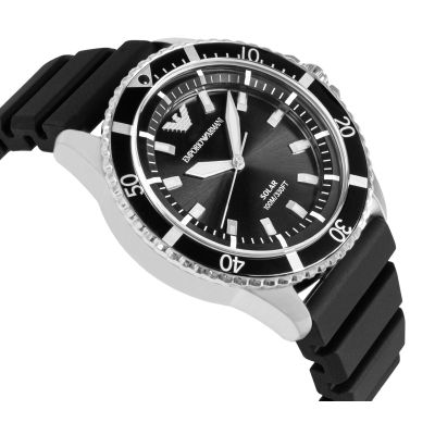 3. Emporio Armani World Explorer Solar AR11788 Herrenuhr + Box