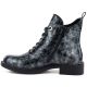 3. Damen-Ankle-Boots aus Lackleder, grau, S.Barski HY62-8140