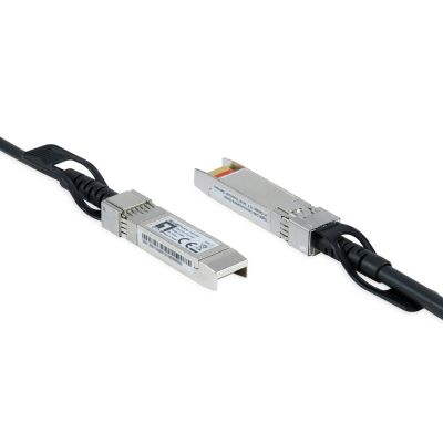 3. LevelOne DAC-0102 InfiniBand/Glasfaserkabel 2 m SFP+ Schwarz