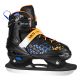 8. NH18190A 4-in-1-Rollschuhe BRAVE blau-orange Größe L (39–43) mit austauschbarer Hockeykufe NILS EXTREME
