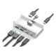 2. Ausgestattet mit 128967 Hubs und USB 3.2 Gen 1 (3.1 Gen 1) Typ-A 5000 Mbit/s Aluminium