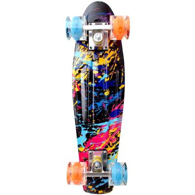 8. PLASTIK-SKATEBOARD 22 ZOLL ENERO GRAFFITI LED 1030845