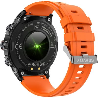 14. Smartwatch Gravity Schwarzes Armband + Armband GT41-4