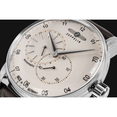 4. Herrenarmbanduhr ZEPPELIN New Captain's Line Automatic 8662-5 + BOX
