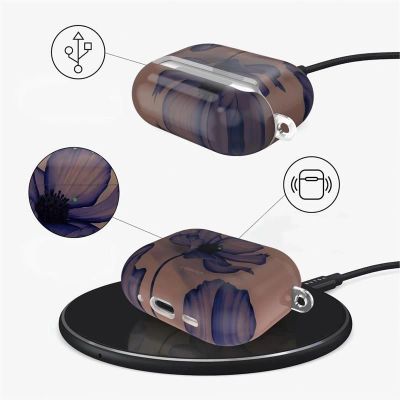 4. Tech-Protect Lamano Hülle für AirPods 3 Pro – braun und lila