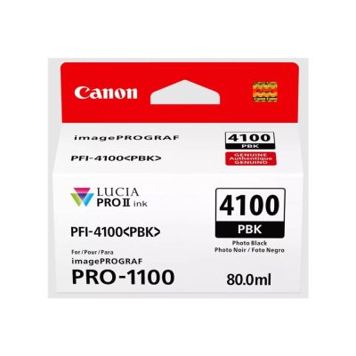 4. Canon LUCIA PRO II Tintenpatrone, 1 Stück, Original, Standardreichweite, Fotoschwarz
