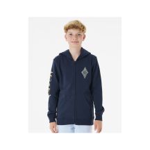 RIP CURL Tube Heads Zip Thru Hood -Junge Marineblau