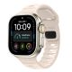 Tech-Protect Silikonarmband für Apple Watch 44 / 45 / 46 / 49 mm – Beige