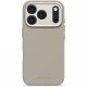 Decoded Antimikrobielle Silikon-Rückseite mit MagSafe für iPhone 17 Pro – Beige