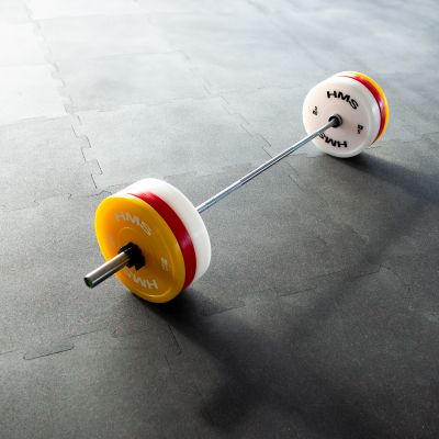 5. TPP02 (2 x 2,5 kg) Rote olympische technische Platte PE 2 x 2,5 kg HMS