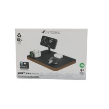 Nimble Valet 3-in-1 Wireless Charger NB-WP-3N1VLT-12749A