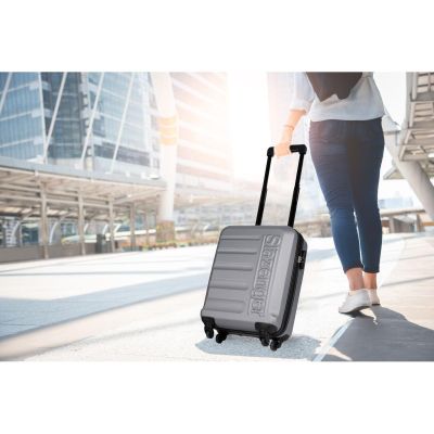 50. 3er-Set Koffer (18, 22, 26 Zoll), silberfarben, Slazenger