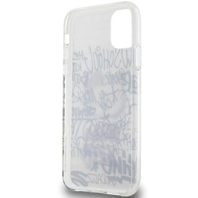 7. Hello Kitty IML Kitty On Bricks Graffiti Hülle für iPhone 11 / Xr – weiß