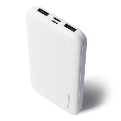 3. Wozinsky Powerbank Li-Po 10000mAh 2 x USB weiß (WPBWE1)