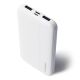 3. Wozinsky Powerbank Li-Po 10000mAh 2 x USB weiß (WPBWE1)