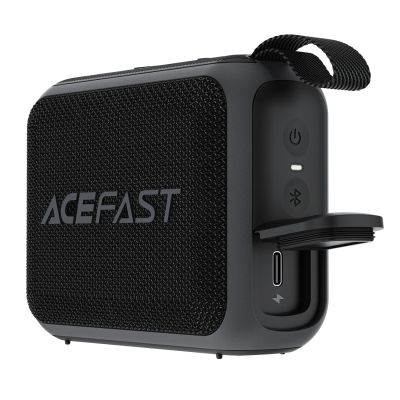 6. Acefast K4 Go Bluetooth 5.4 Mini-Funklautsprecher – Schwarz
