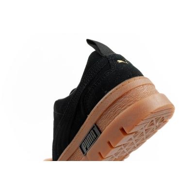 7. Puma Mayze Damen Sportschuhe Sneakers Plateau schwarz modisch Leder