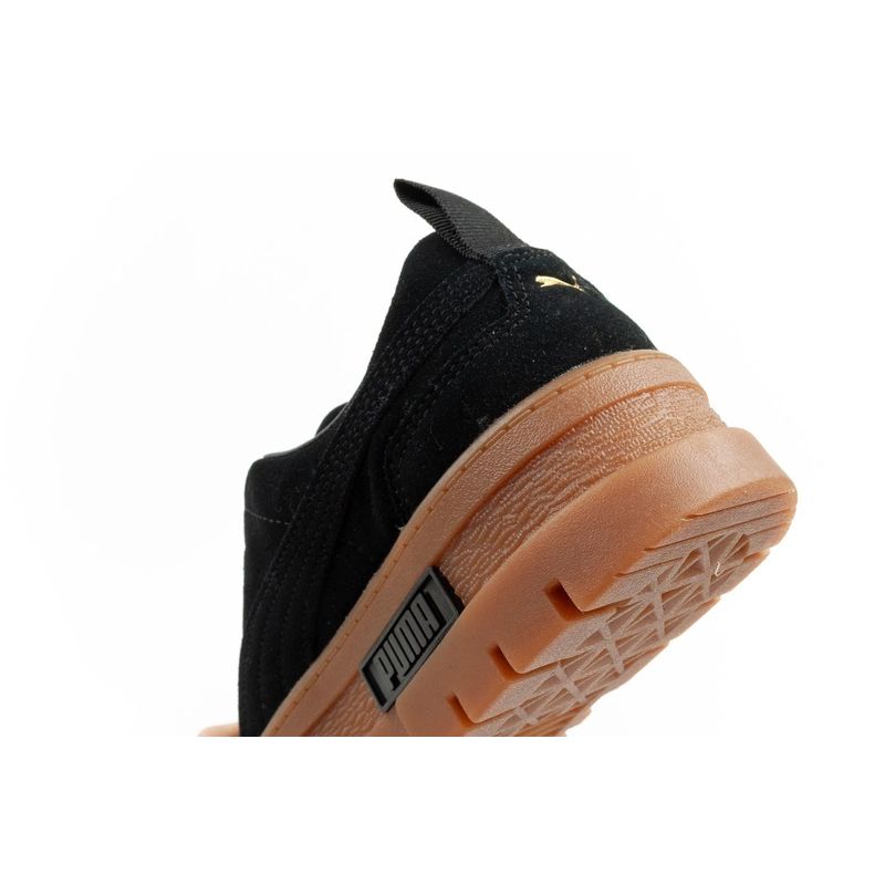 7. Puma Mayze Damen Sportschuhe Sneakers Plateau schwarz modisch Leder