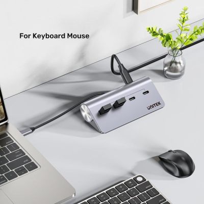 21. UNITEK ALUMINIUM-HUB USB-A/C 2X USBA 2X USBC 5GBP