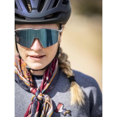 2. Julbo Edge Brillen – Glänzendes Silber/Weiß | Spectron 3Cf