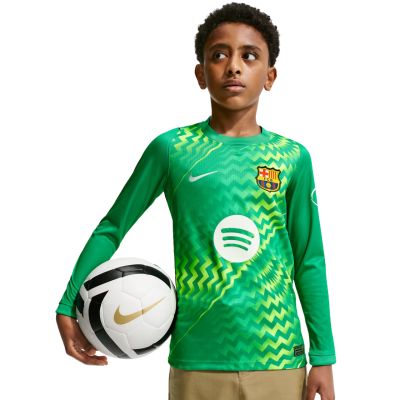 4. Nike FC Barcelona Stadion Torwarttrikot 2026/27 Kinder Grün II3610 324