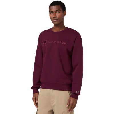7. Champion Rundhals-Sweatshirt Burgunderrot 220272 RS522
