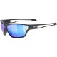 5. Uvex Sportstyle 806 Fahrradbrille – black matt/mirror blue