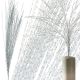 11. Dekorative Feder 117 cm Silber