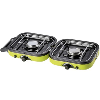 4. Doppelter Campingkocher DUAL COMPACT + GRILL