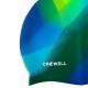 4. Crowell Multi Flame Silikon-Badekappe, Farbe 20
