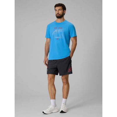 3. Herren-T-Shirt mit Aufdruck, regulär, Größe 4F 4FRSS26TTSHM4039-33S