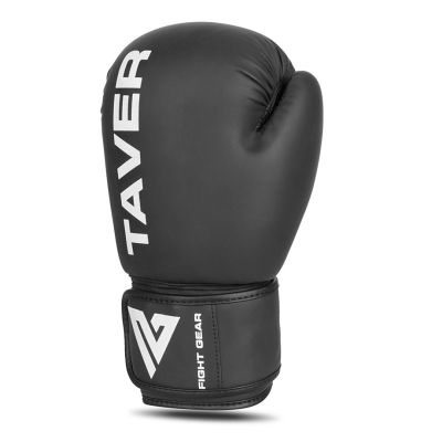 14. 8-Unzen-Boxhandschuhe – Taver Black One – Origin-Serie