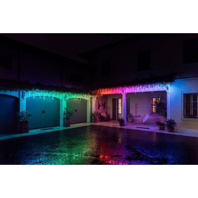 2. Intelligente Twinkly LED-Eiszapfen 190 RGB 5 x 0,7 m