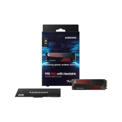 29. SSD PCIE G4 M.2 NVME 4 TB mit HS/990 PRO MZ-V9P4T0CW SAMSUNG
