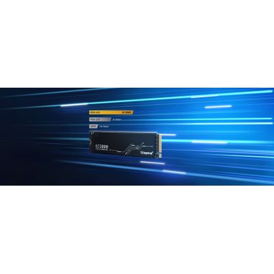 6. Kingston KC3000 SSD (1 TB; M.2 2280; PCIe 4.0 x4 NVMe; SKC3000S/1024G)