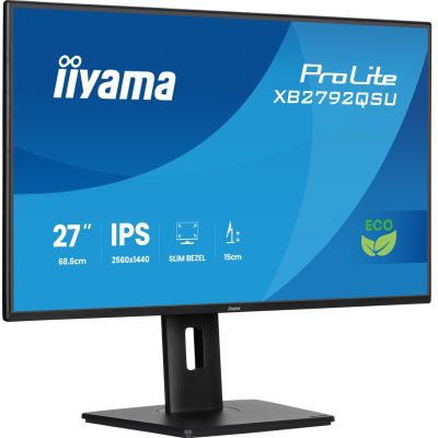 5. iiyama ProLite XB2792QSU-B1 Computermonitor 68,6 cm (27") 2560 x 1440 px Quad HD LED Schwarz