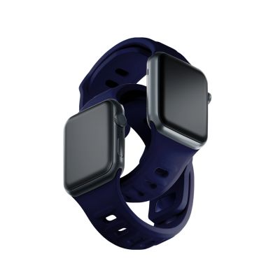 11. 3mk Silikon- Watch für Apple Watch 38/40/41 mm – Blau