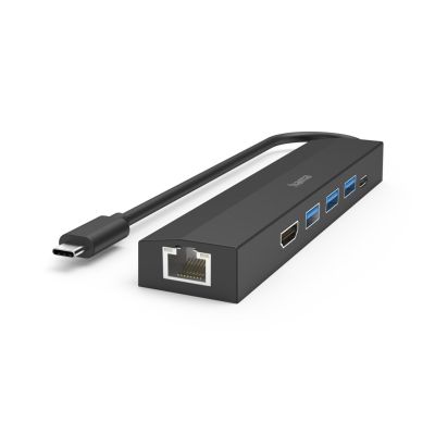 8. Hama 00200144 USB 3.2 Gen 1 (3.1 Gen 1) Typ-C Hubs und USB-C-Hubs 5000 Mbit/s Schwarz