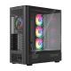 14. MODECOM VOLCANO AQ 500 ARGB MIDI SCHWARZES GEHÄUSE
