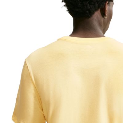 4. Nike Club T-Shirt für Herren, Gelb, AR4997 723