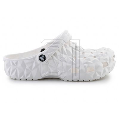 11. Crocs Classic Geometric Clog 209563-100 Flip-Flops