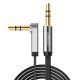 2. Ugreen AUX-Audiokabel 3,5 mm Miniklinke 0,5 m schwarz (AV119 10596)