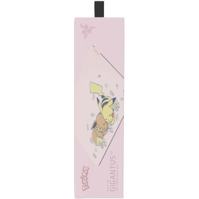 5. Razer Gigantus V2 – Pikachu & Evoli Edition Gaming-Mauspad Pink