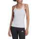 2. adidas Studio Slim Strappy Back Tank Top W HE3141